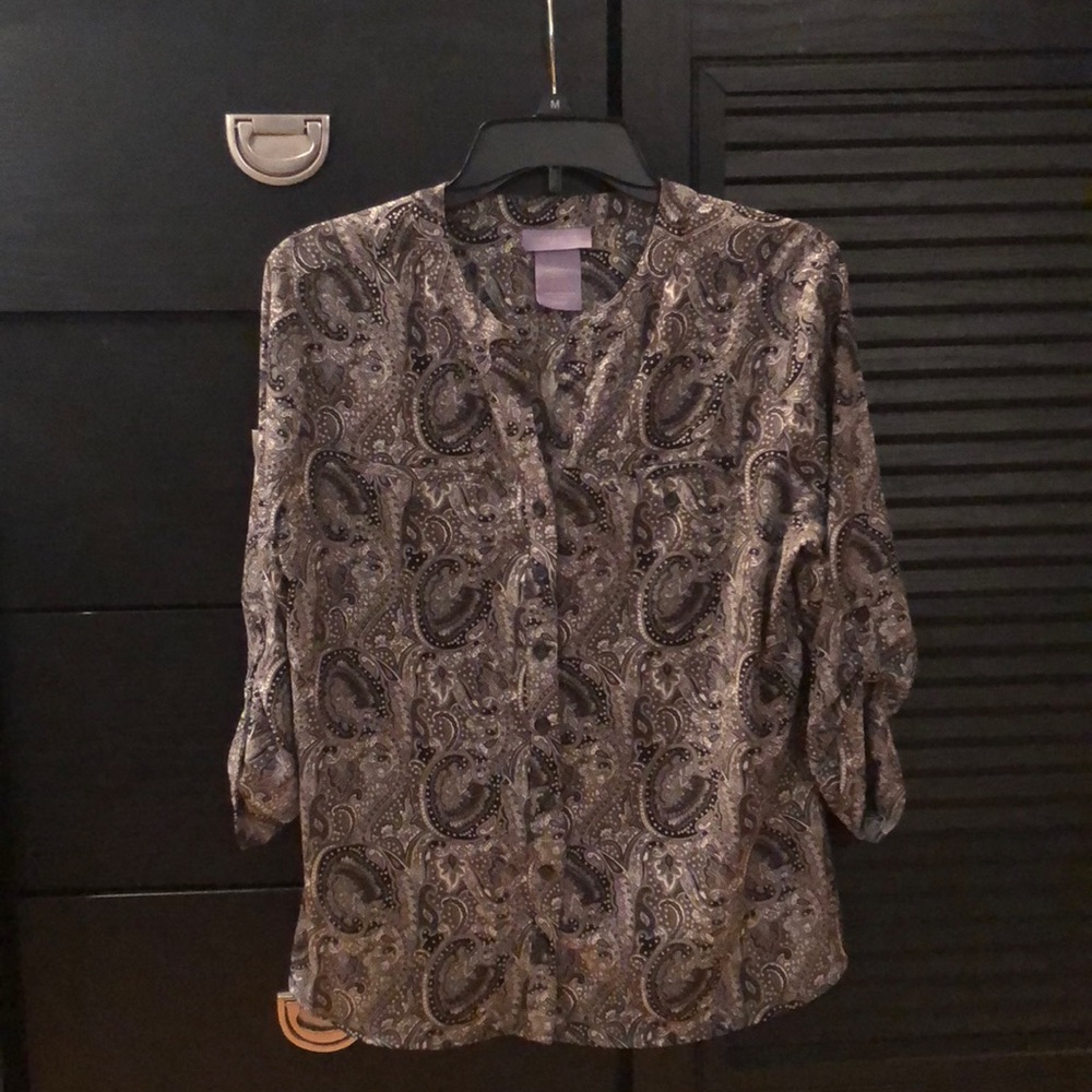 Laura Scott Petite Blouse